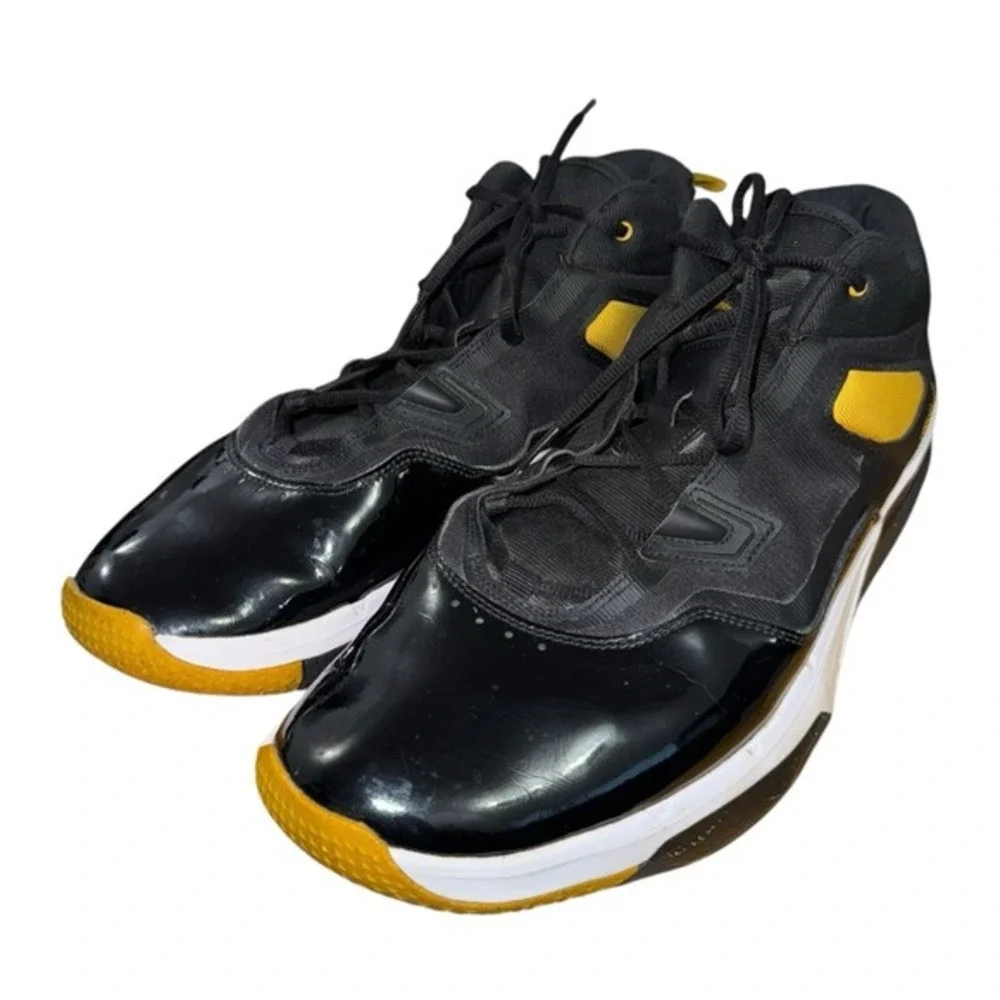 NIKE Jordan Stay Loyal 3 MENS 14 PRE-OWNED Sneakers/Shoe FB1396-071 Black/Yellow